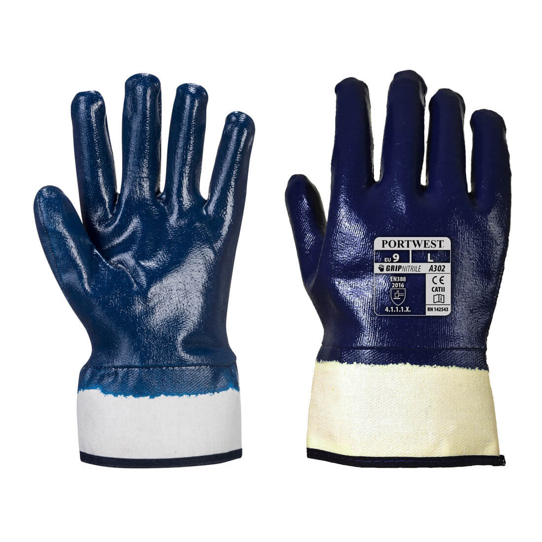 Fully Dipped Nitrile Safety Glove - Personal protection