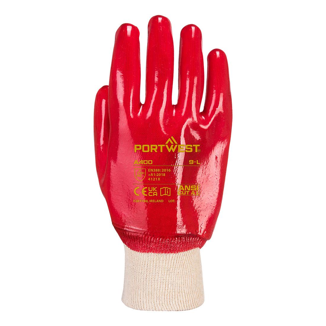 Guanti in PVC con polsino elasticizzato - Equipaggiamenti di protezione personale