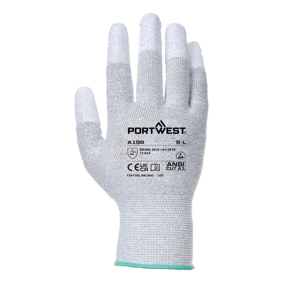 Antistatic PU Fingertip Glove - Personal protection