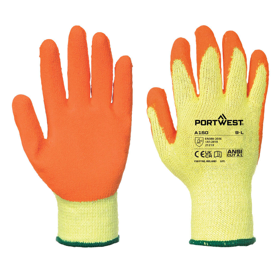 Gant tricoté enduit Latex Fortis - Les équipements de protection individuelle Gant tricoté enduit Latex Fortis - Les équipements de protection individuelle