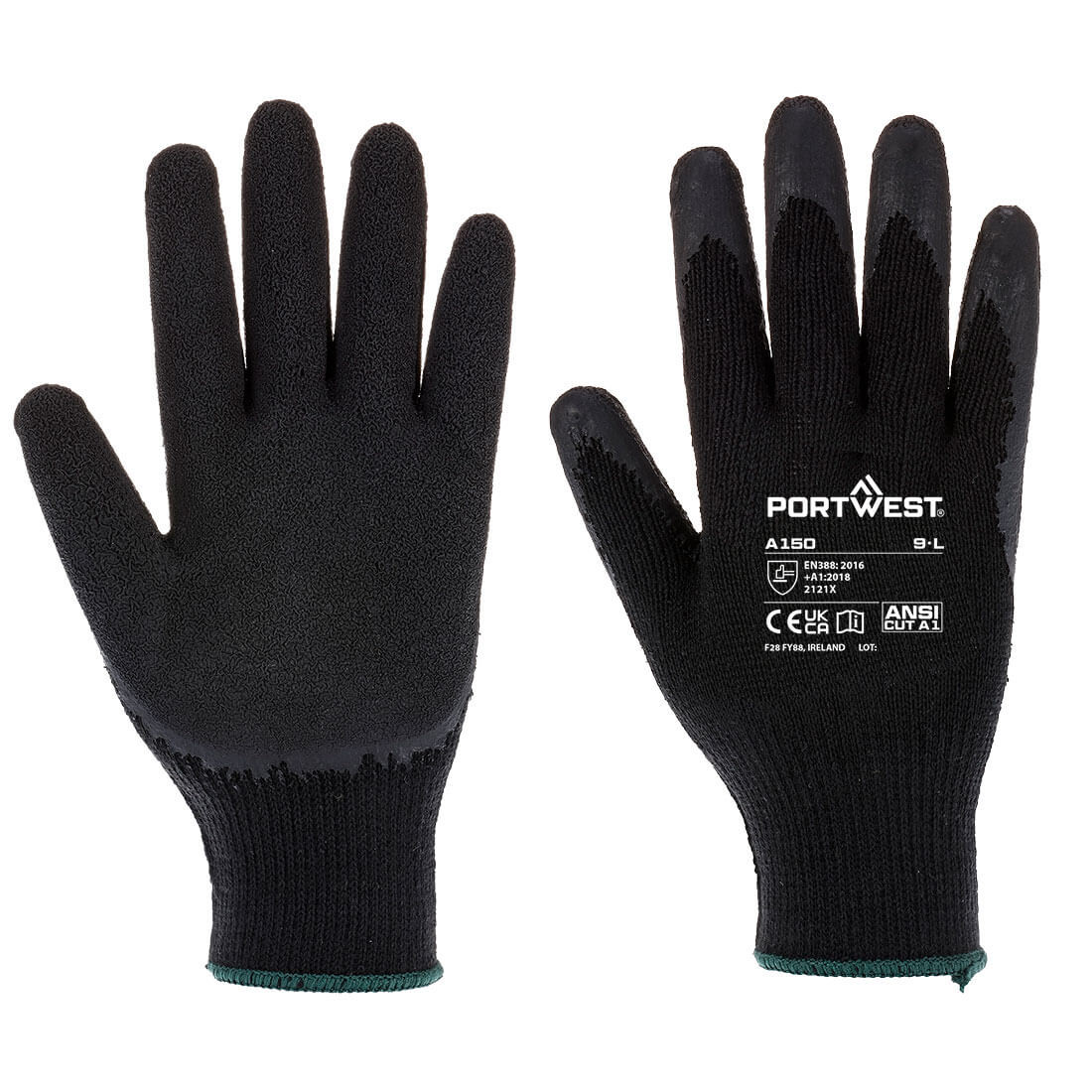 Gant tricoté enduit Latex Fortis - Les équipements de protection individuelle Gant tricoté enduit Latex Fortis - Les équipements de protection individuelle
