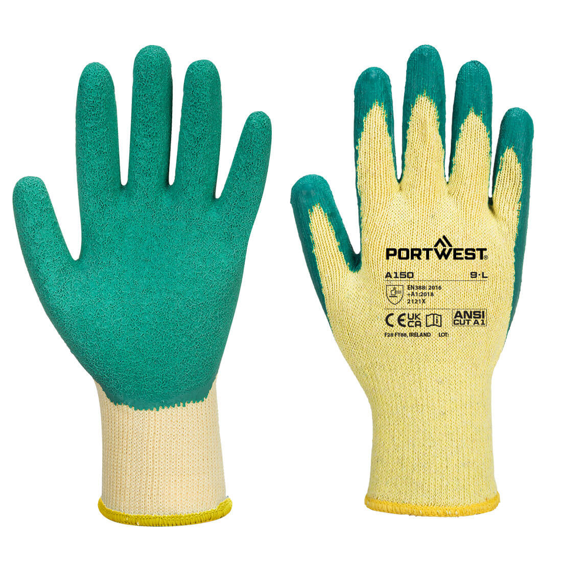 Gant tricoté enduit Latex Fortis - Les équipements de protection individuelle Gant tricoté enduit Latex Fortis - Les équipements de protection individuelle