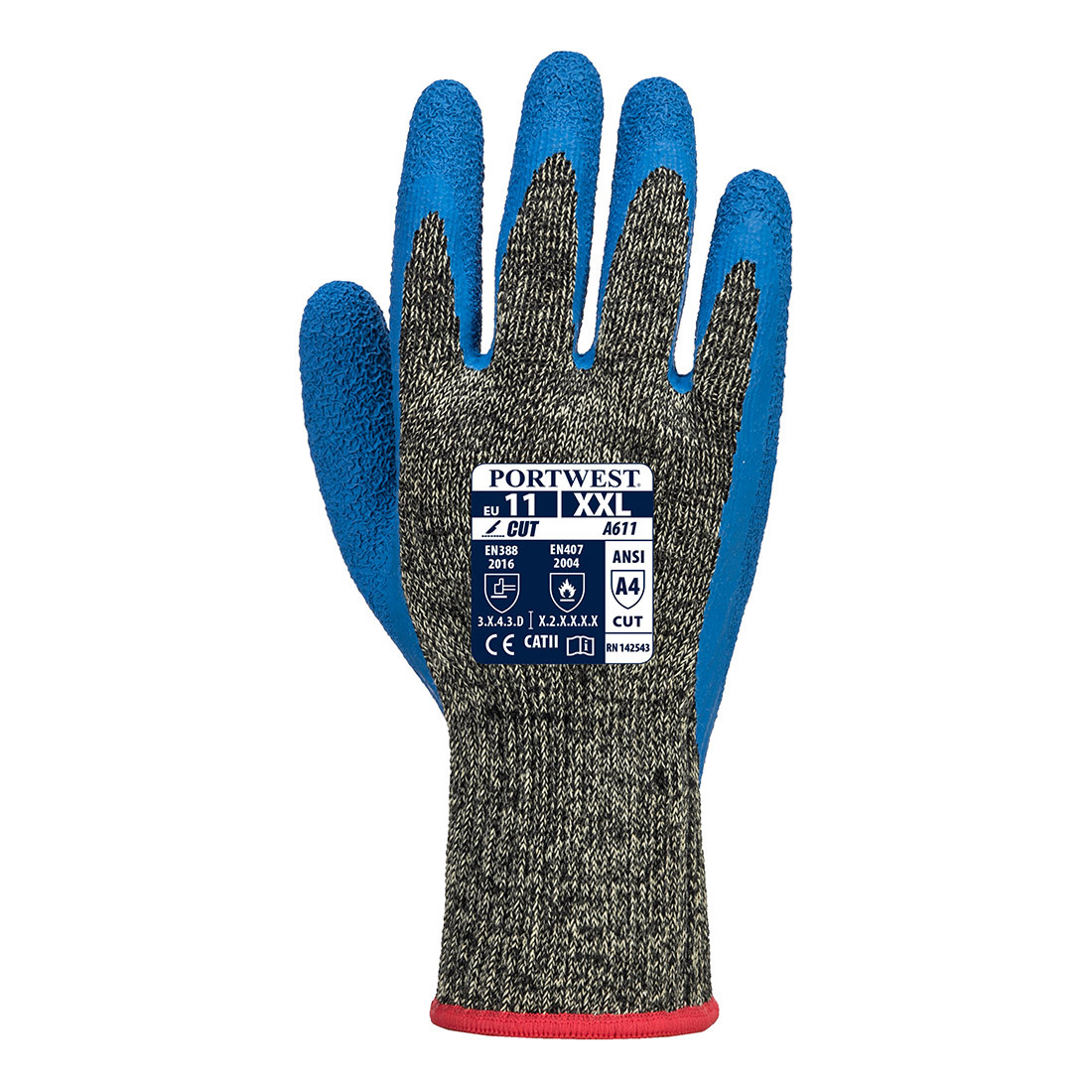 Aramid HR Cut Latex Glove - Personal protection