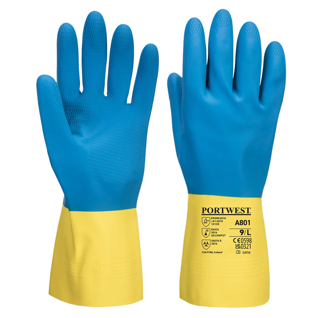 Doppelt getauchter Latex Stulpenhandschuh - Arbeitschutz Doppelt getauchter Latex Stulpenhandschuh - Arbeitschutz