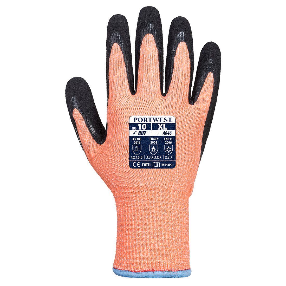 Gant Hiver Vis-Tex HR Cut nitrile - Les équipements de protection individuelle