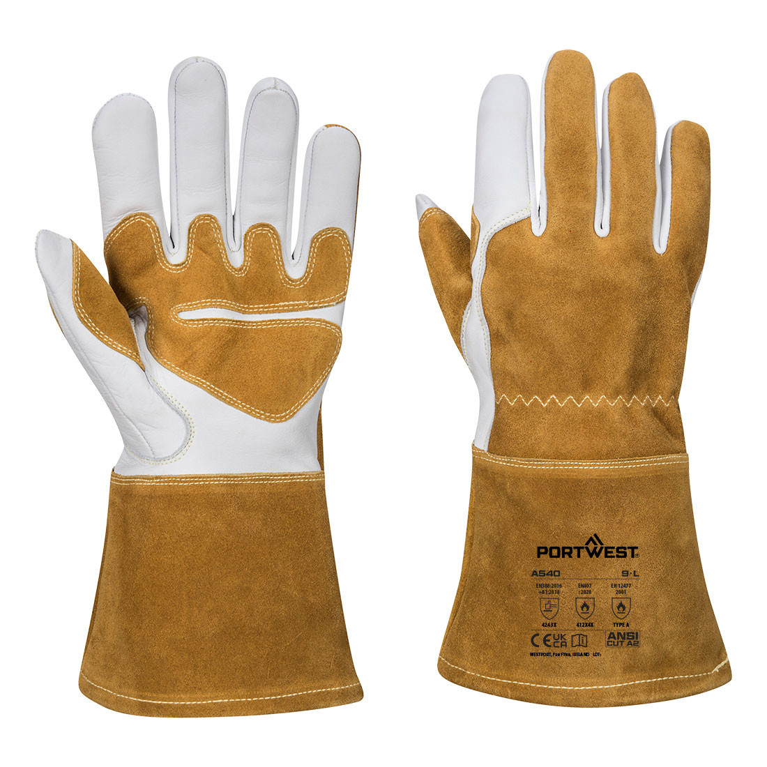 Leder, Spaltleder, Aramid - Arbeitschutz Leder, Spaltleder, Aramid - Arbeitschutz