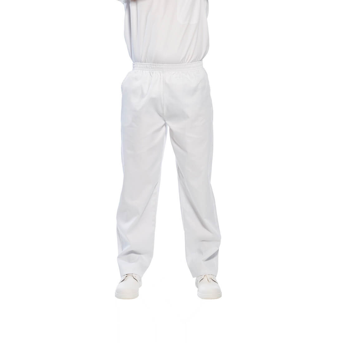 Portwest 2208 color Blanco talla XSmall Bakers Pantalones