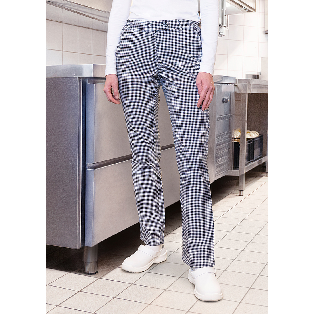 Pantaloni bucatar dama Basic - Imbracaminte de protectie