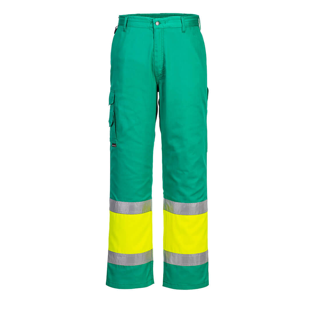 Hi-Vis Lightweight Contrast Class 1 Service Trousers - Safetywear