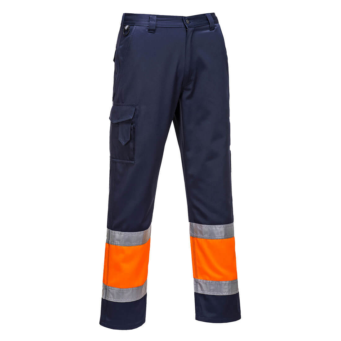 Hi-Vis Lightweight Contrast Class 1 Service Trousers - Safetywear