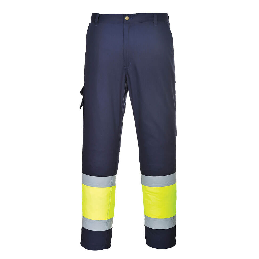 Hi-Vis Lightweight Contrast Class 1 Service Trousers - Safetywear