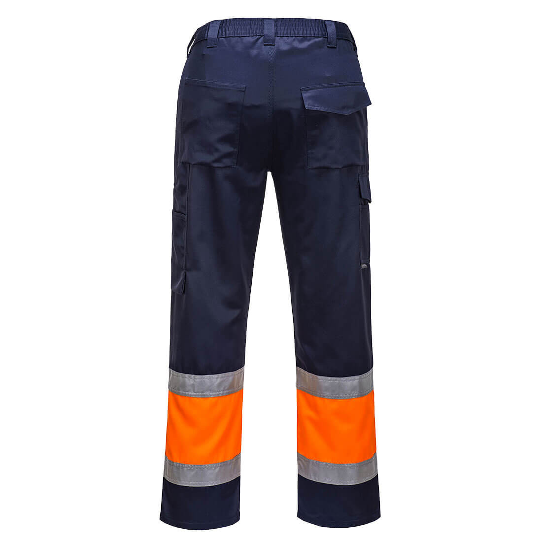 Hi-Vis Lightweight Contrast Class 1 Service Trousers - Safetywear