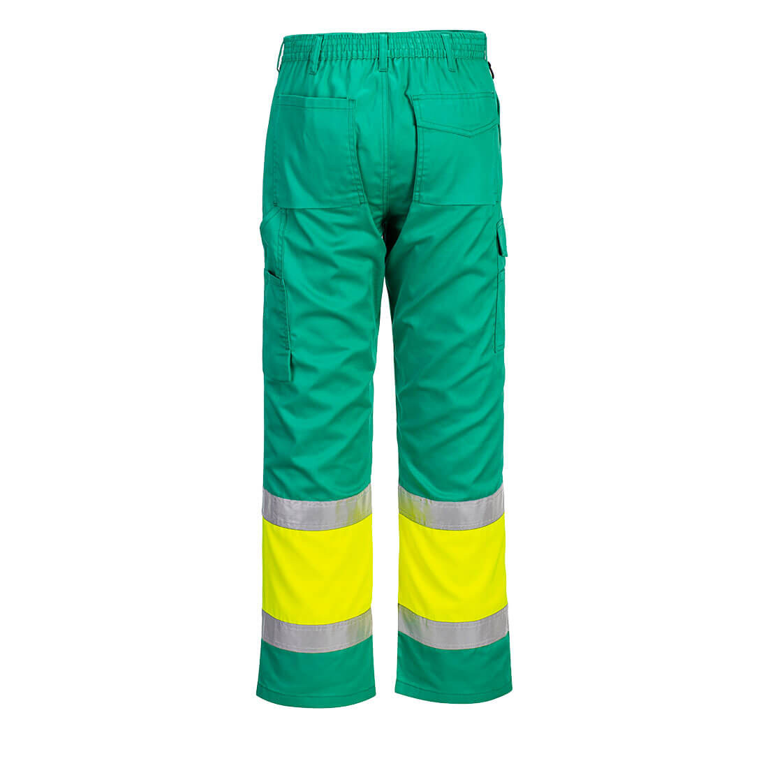 Hi-Vis Lightweight Contrast Class 1 Service Trousers - Safetywear