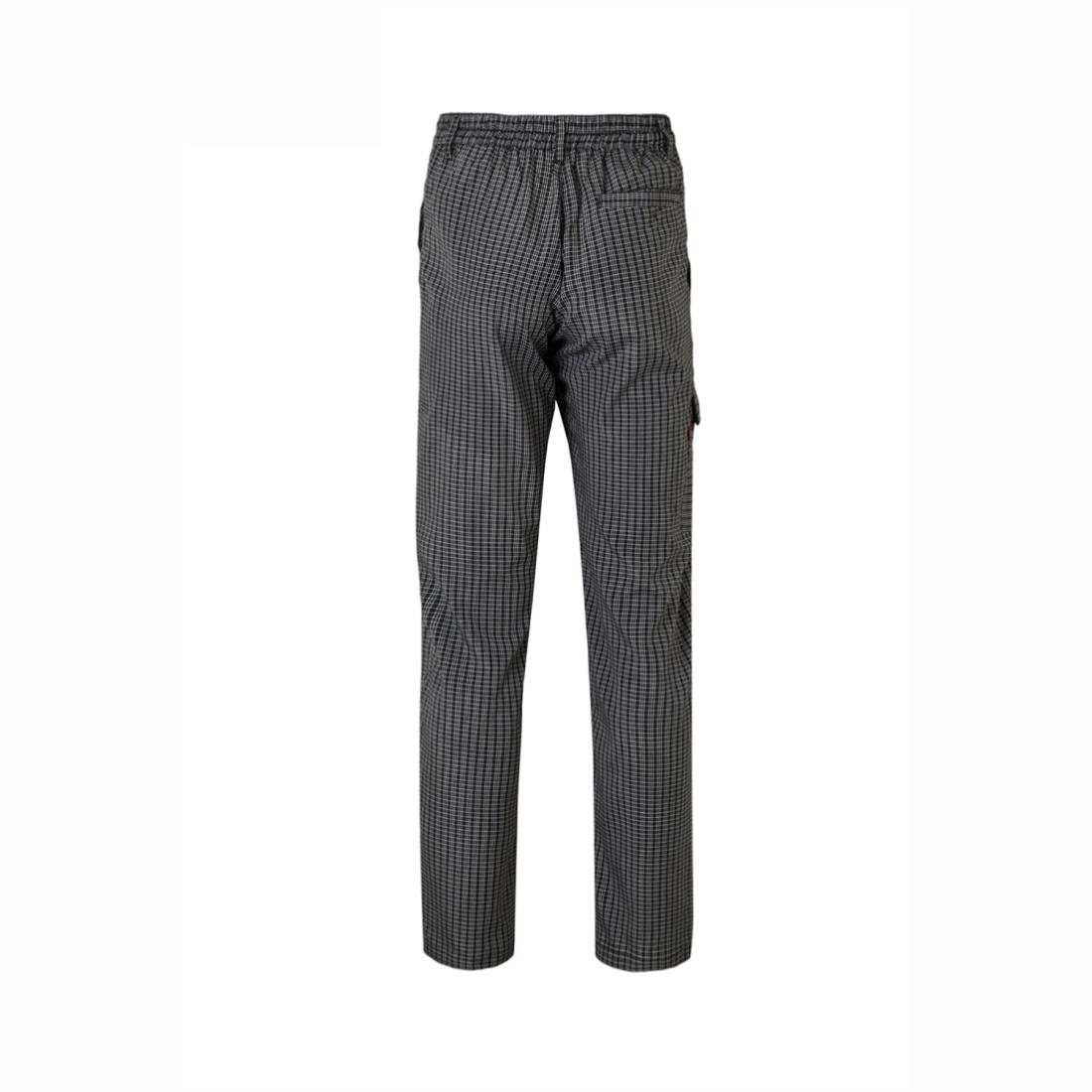 Multi-Pocket Checkered Chef Trousers - Safetywear