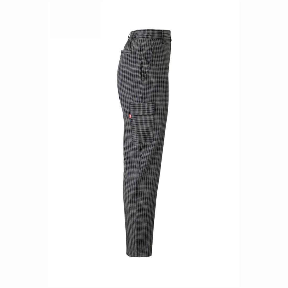 Multi-Pocket Checkered Chef Trousers - Safetywear