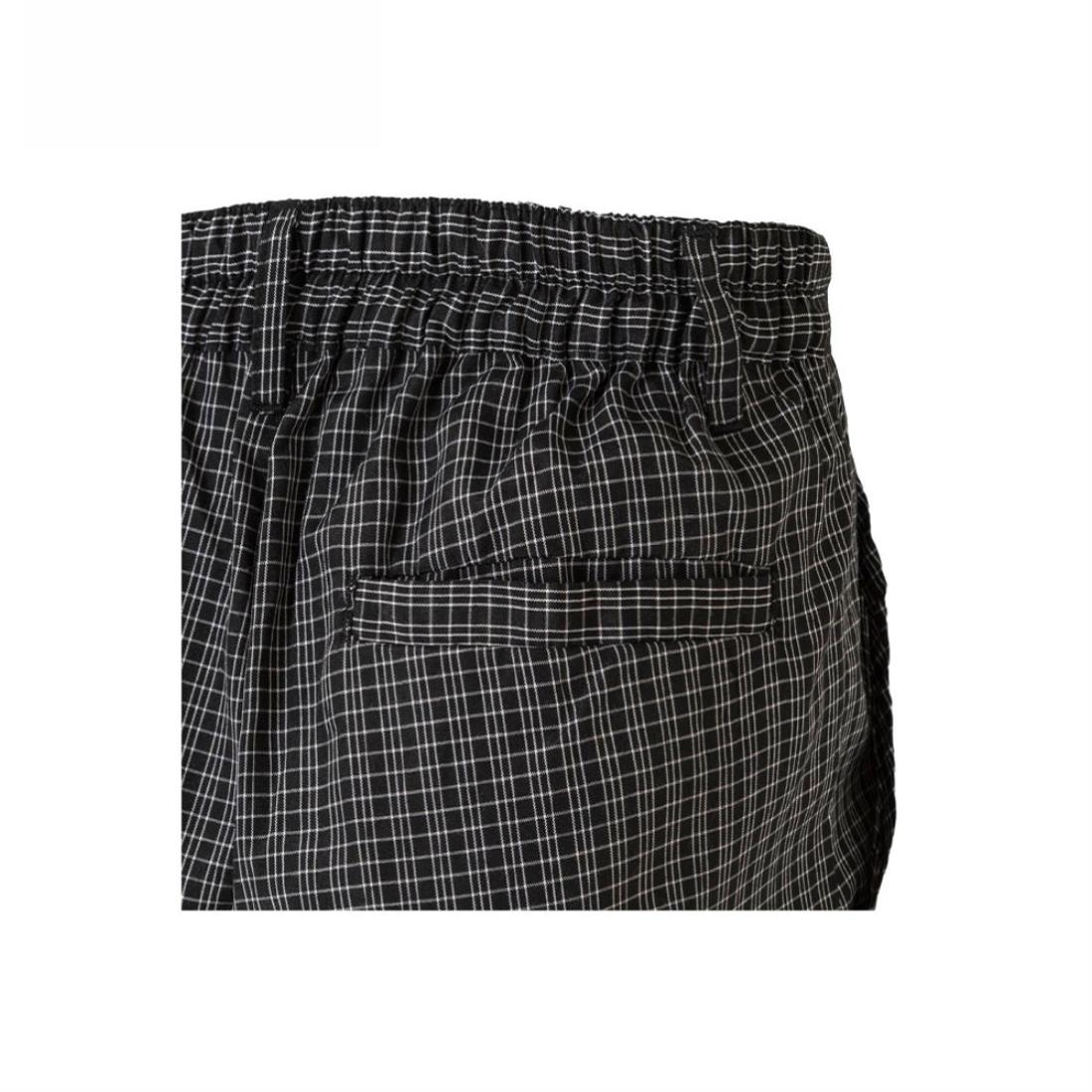 Multi-Pocket Checkered Chef Trousers - Safetywear