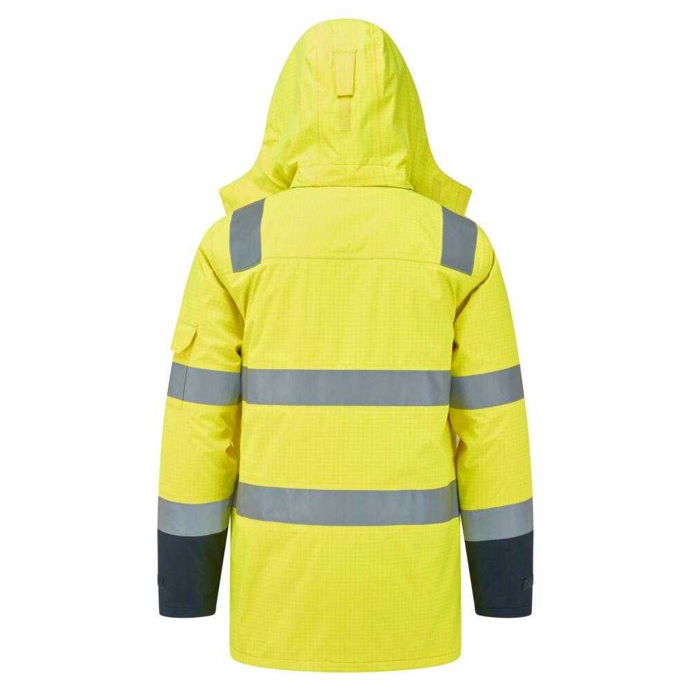 Jacheta de iarna ignifuga Bizflame Rain+HiVis Multi-Norm Contrast - Imbracaminte de protectie