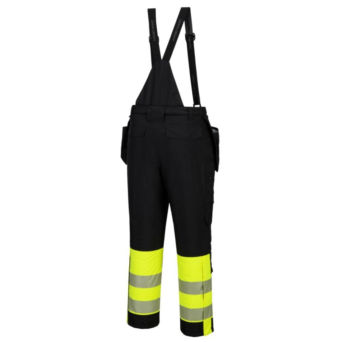 Pantaloni de iarnă cu pieptar DX4 HiVis Clasa 1 - Imbracaminte de protectie