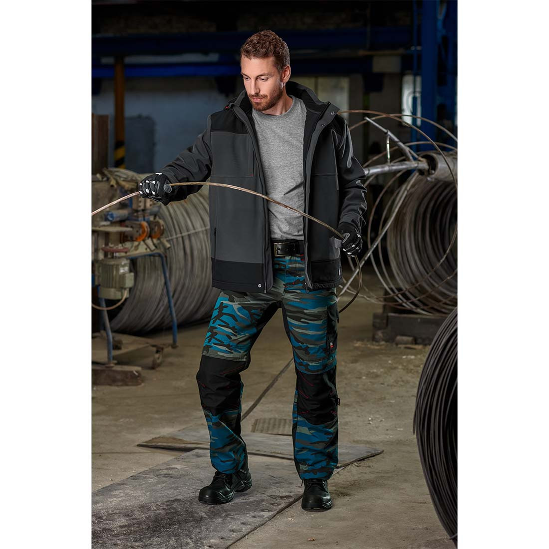 VERTEX CAMO Men's Work Trousers - Safetywear