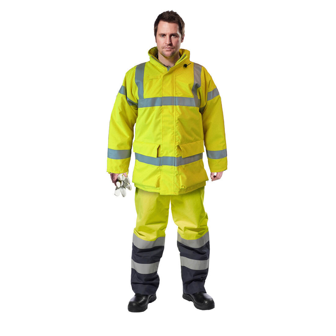 Pantaloni Bizflame™ Rain HiVis, Protectie Multipla - Imbracaminte de protectie
