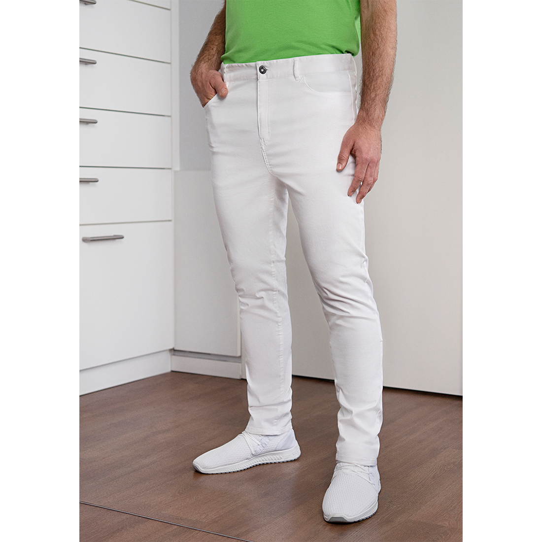 Pantaloni 5-Pocket da uomo Classic-Stretch - Abbigliamento di protezione