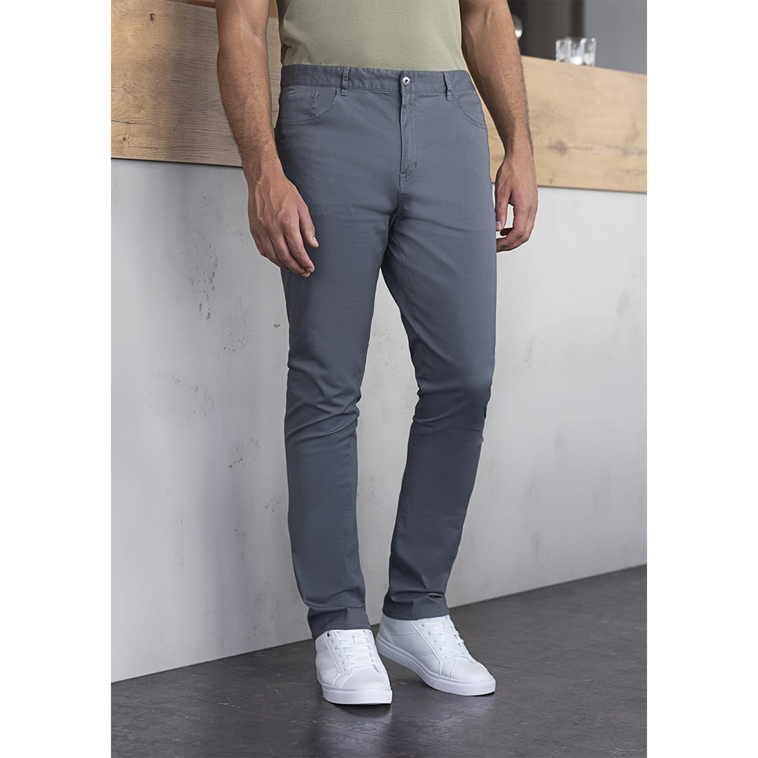 Men's 5-Pocket Trousers Classic-Stretch - Safetywear