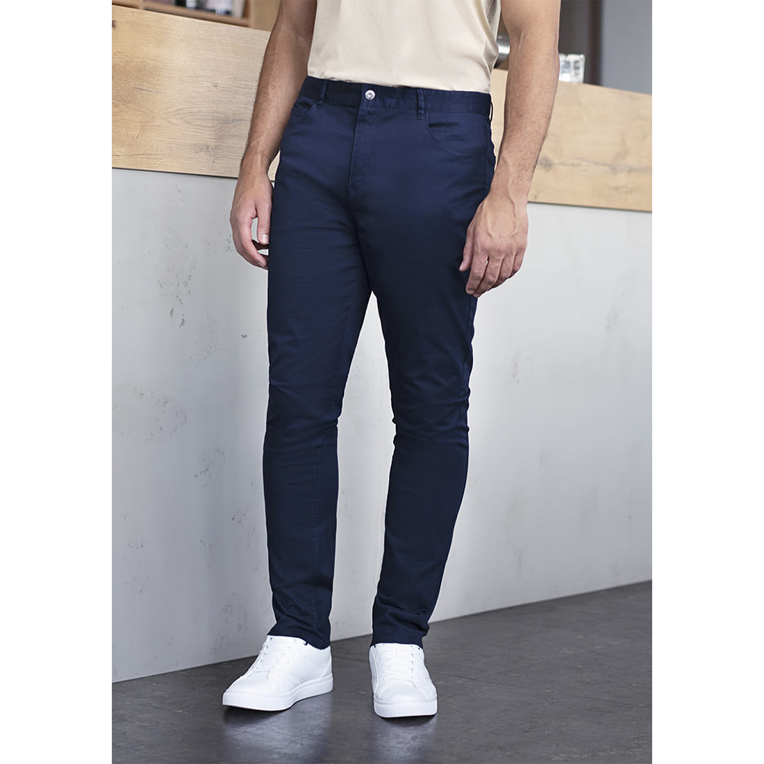 Pantalón Classic-Stretch con 5 bolsillos para hombres - Ropa de protección