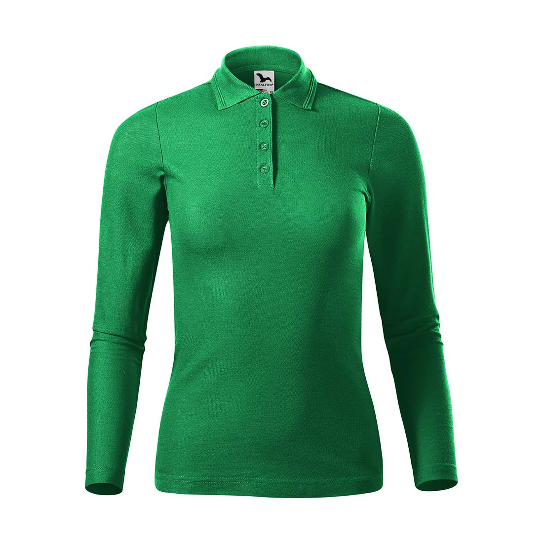 Women's Polo Shirt PIQUE POLO LS - Safetywear