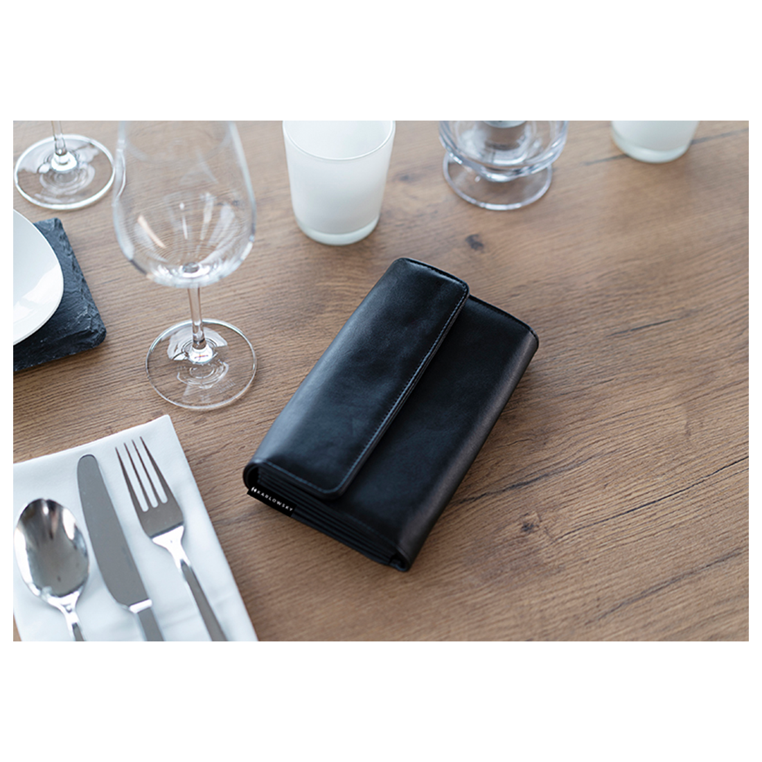 Portefeuille serveur avec de bouton pression - Les vêtements de protection Portefeuille serveur avec de bouton pression - Les vêtements de protection