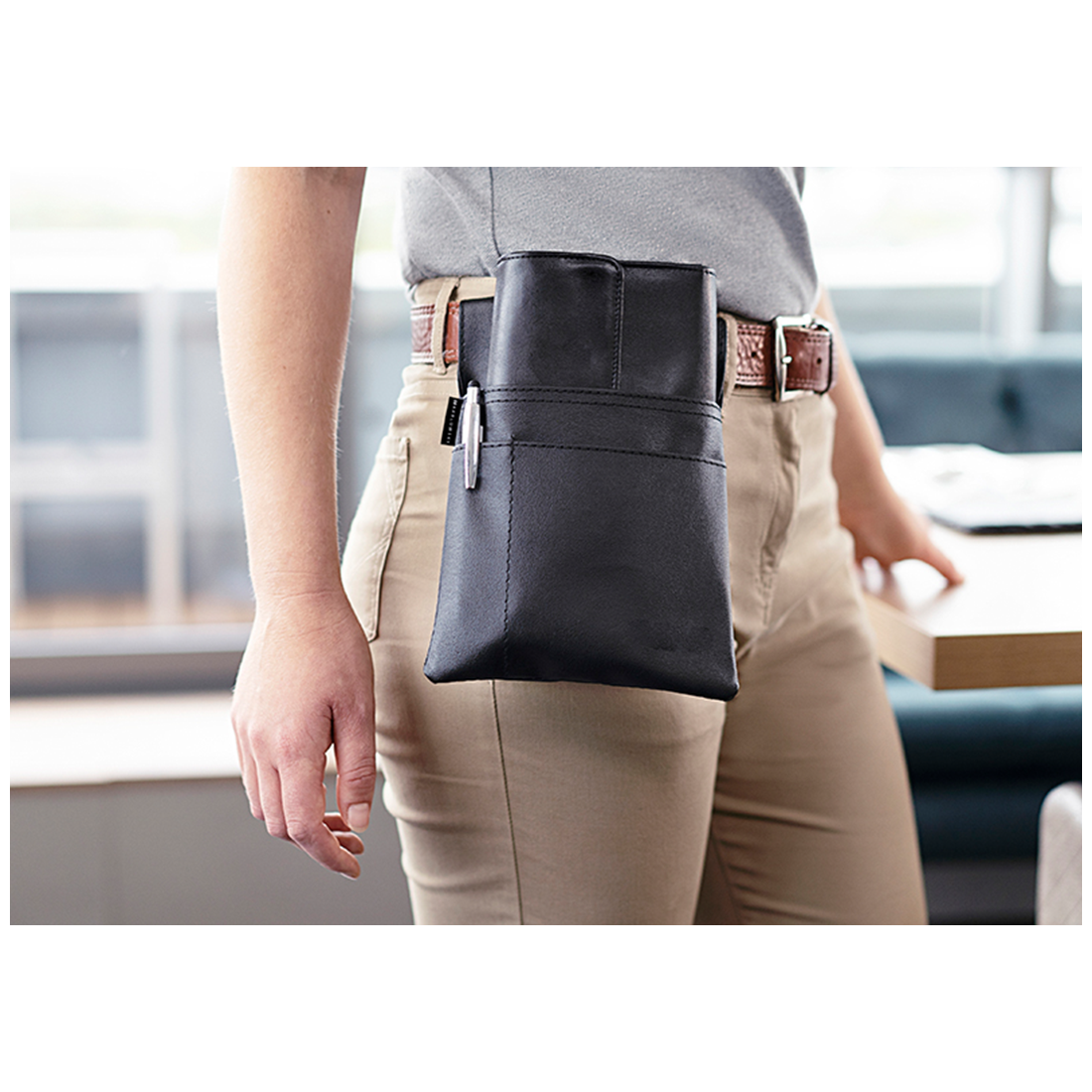 Portefeuille serveur avec de bouton pression - Les vêtements de protection Portefeuille serveur avec de bouton pression - Les vêtements de protection