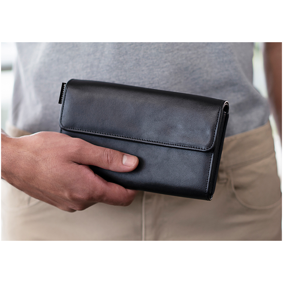 Portefeuille serveur avec de bouton pression - Les vêtements de protection Portefeuille serveur avec de bouton pression - Les vêtements de protection