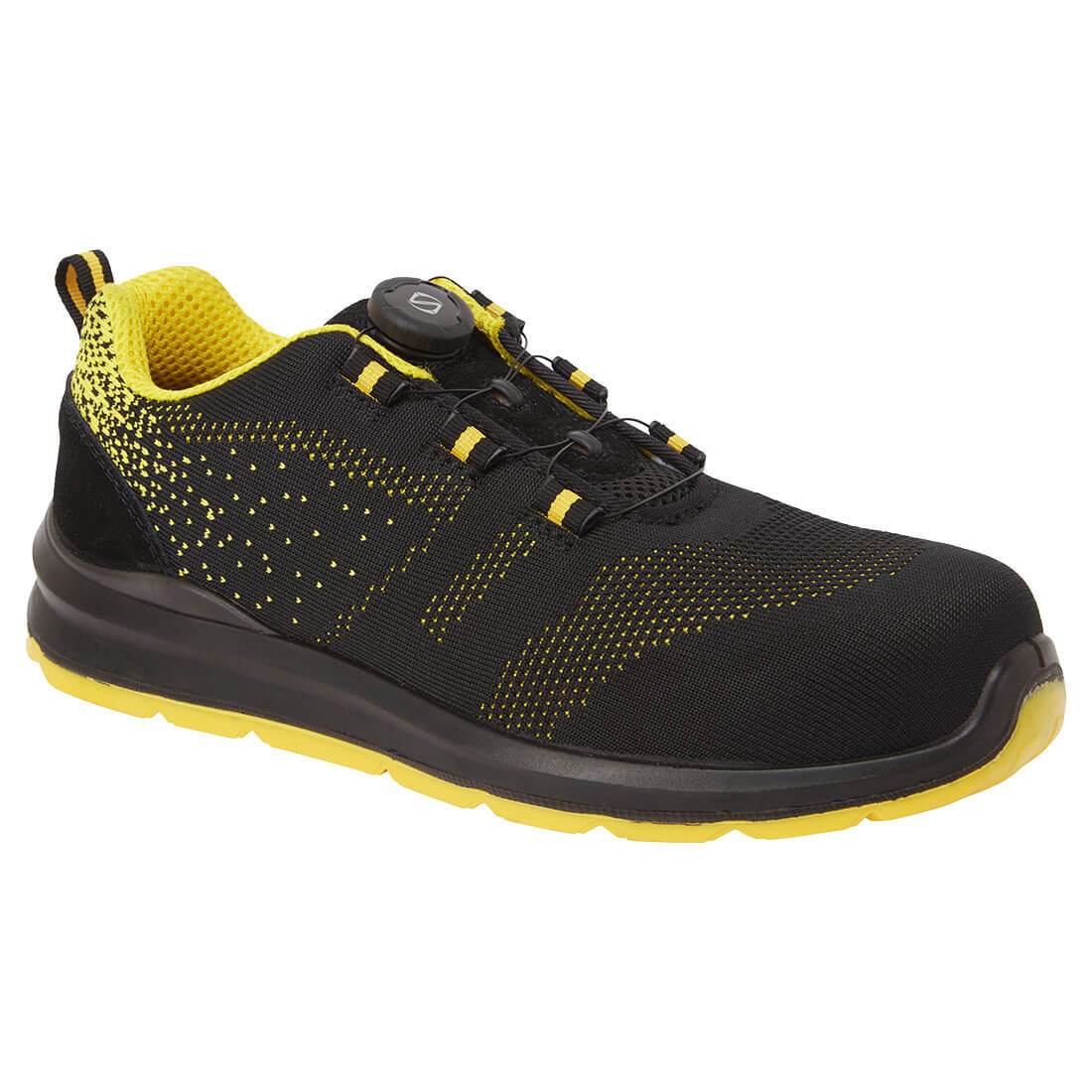 SCARPA SPORTIVA CON LACCI DI SICUREZZA TRAINER KNIT S1P - Calzature di protezione