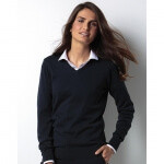 Womens Arundel V-Neck Sweater - Les vêtements de protection