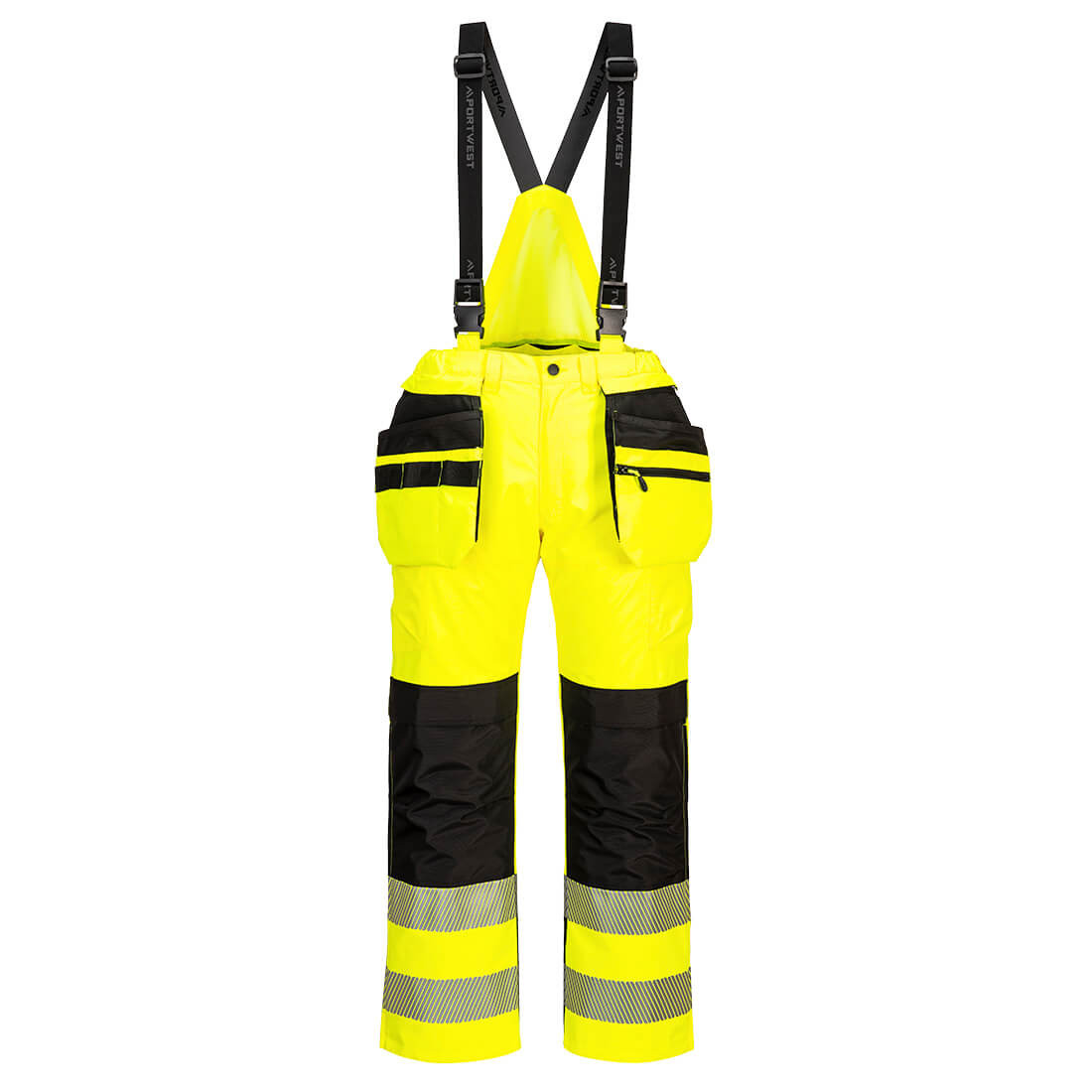 PW3 HiVis Rain Bib and Brace - Safetywear