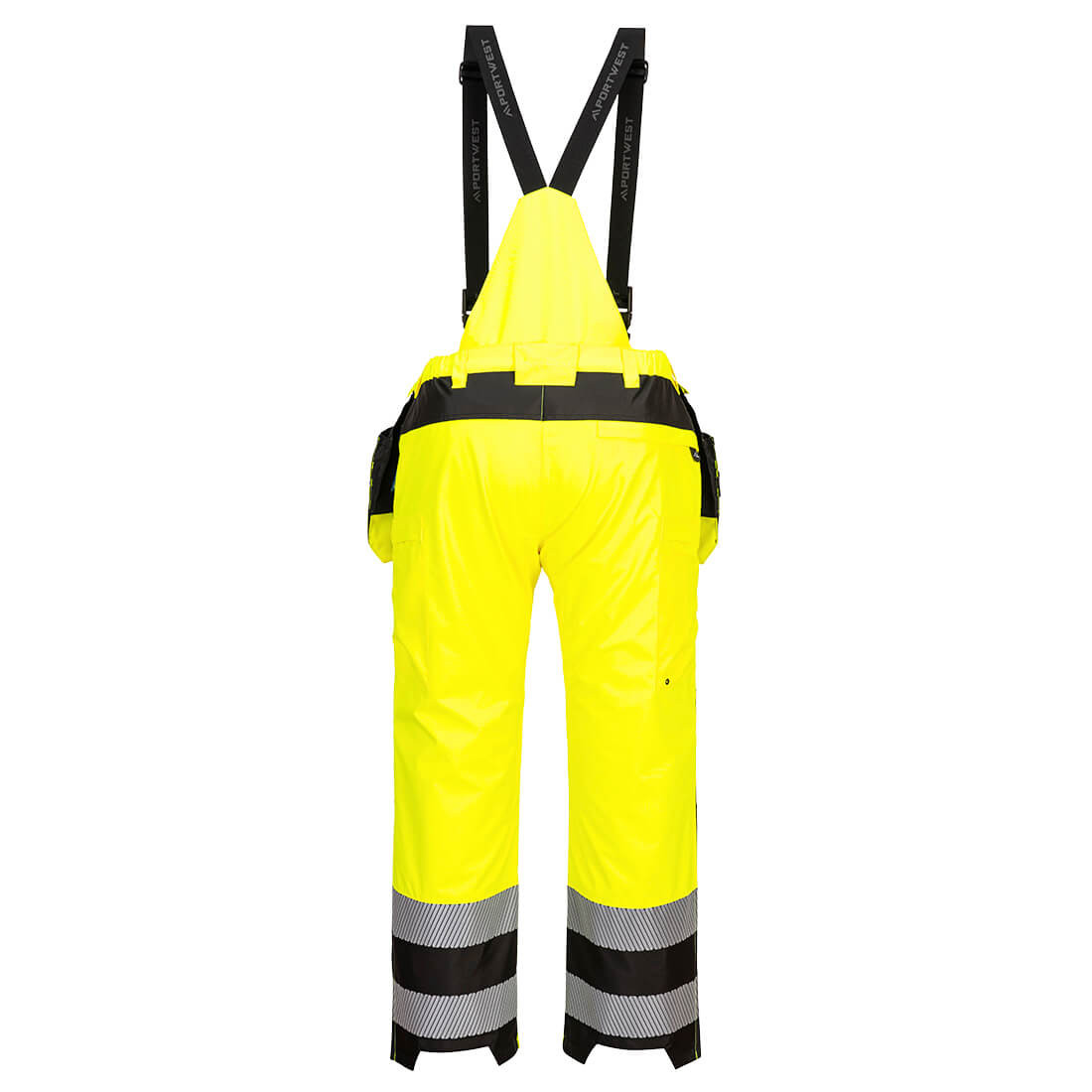 PW3 HiVis Rain Bib and Brace - Safetywear