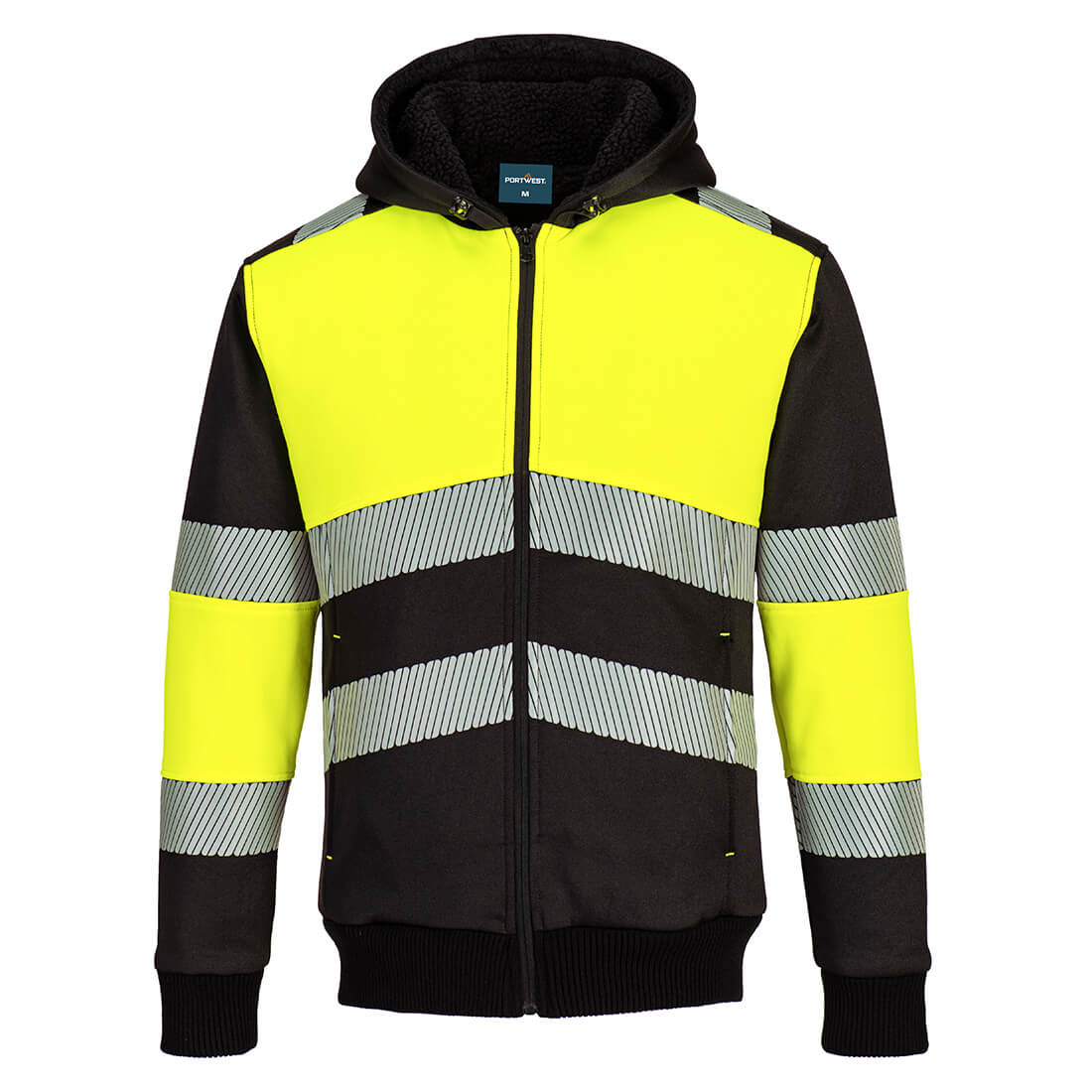 PW3 Zipped Class 1 Winter Hoodie - Safetywear