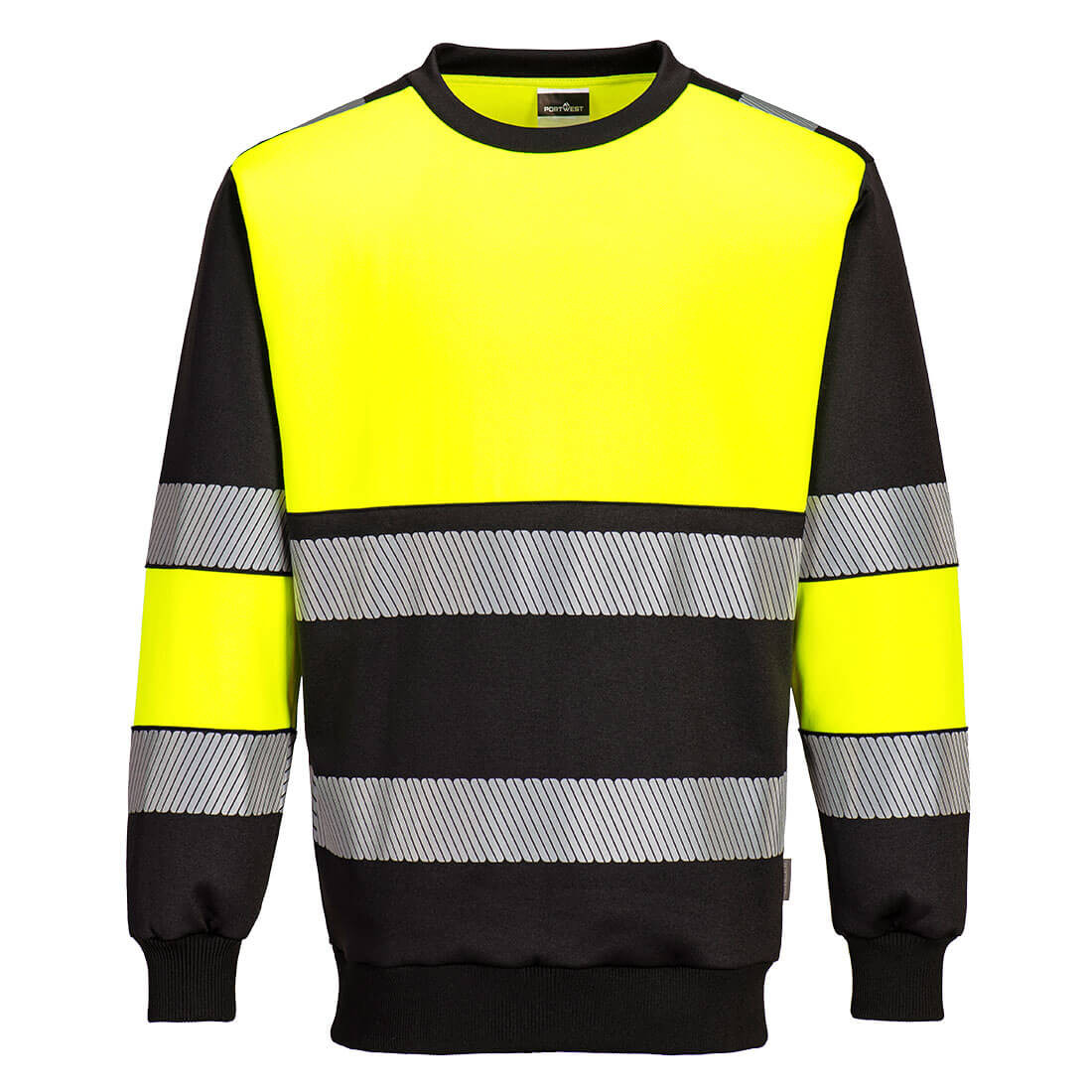 PW3 Hi-Vis Class 1 Sweatshirt - Safetywear