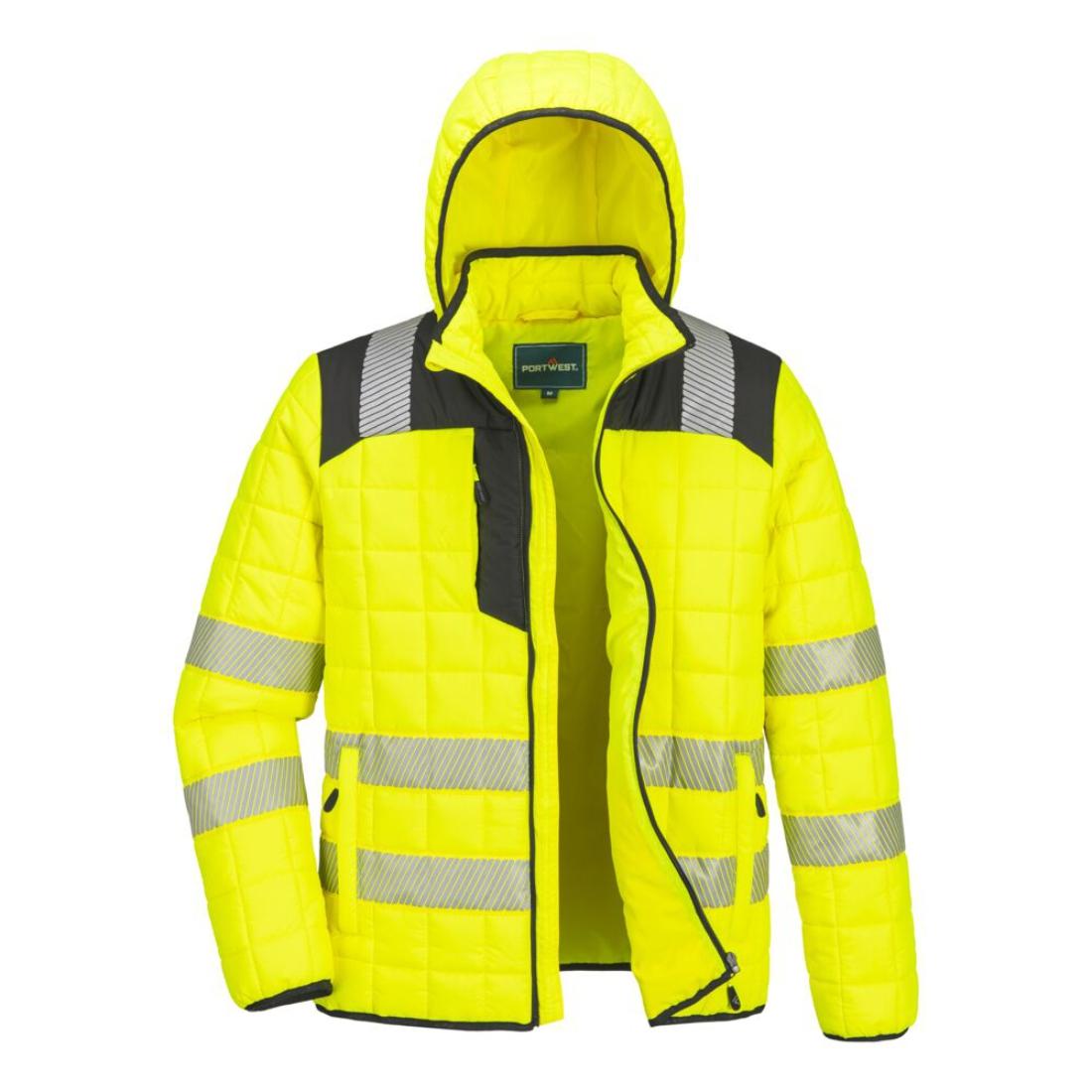 PW3 Hi-Vis Square Baffle Jacket - Safetywear