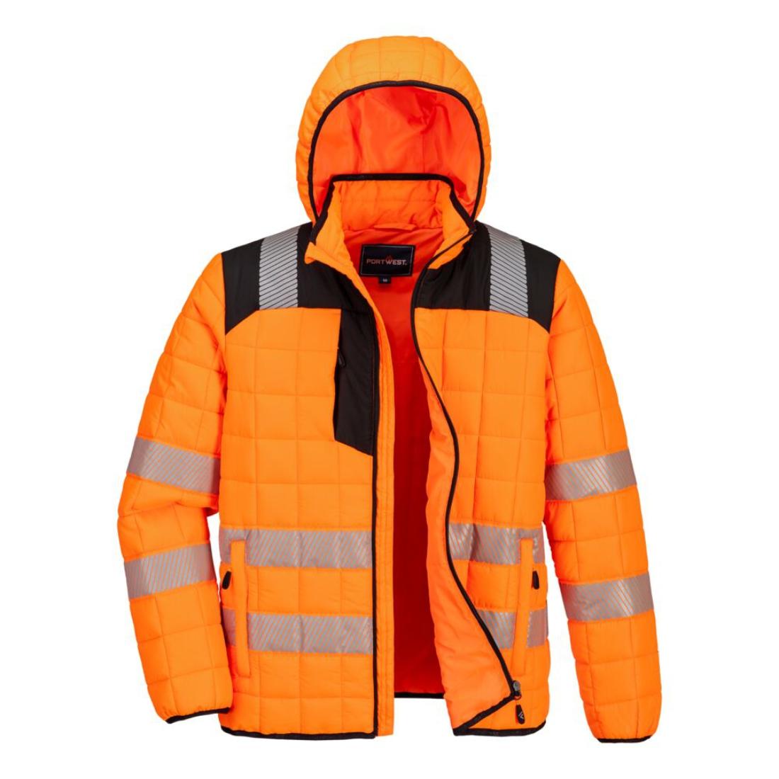 PW3 Hi-Vis Square Baffle Jacket - Safetywear