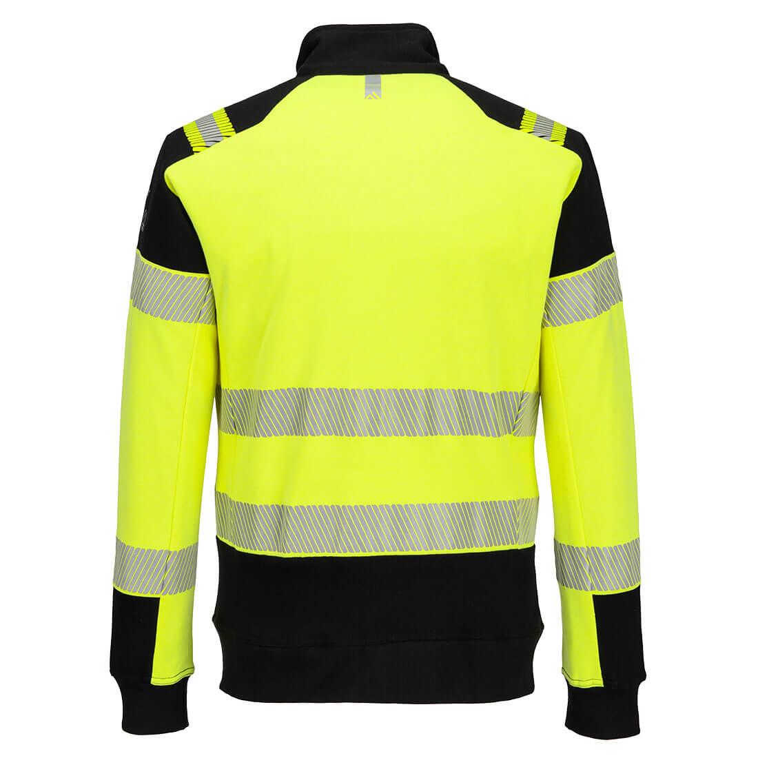 PW3 Modaflame Knit Hi-Vis FR Full Zip Sweatshirt - Safetywear