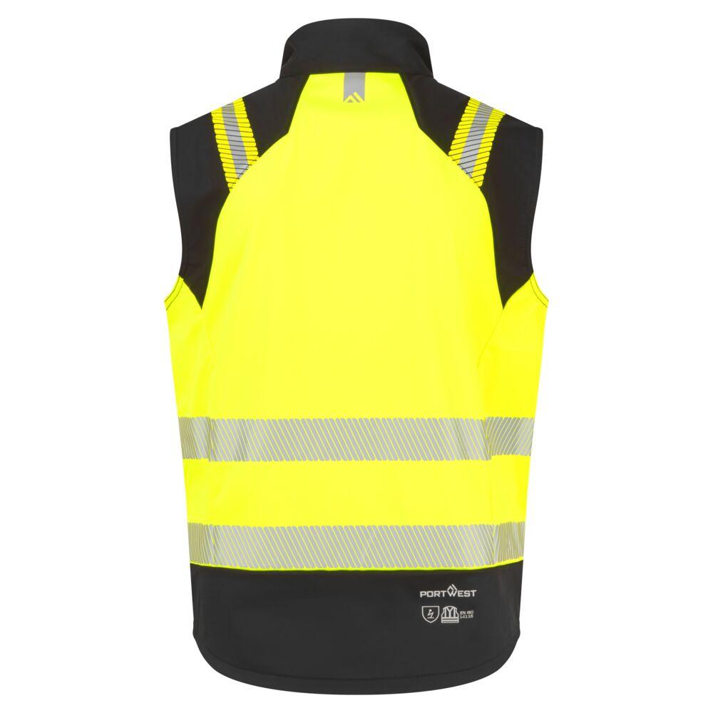 Gilet softshell ignifugo Modaflame HiVis PW3 - Abbigliamento di protezione