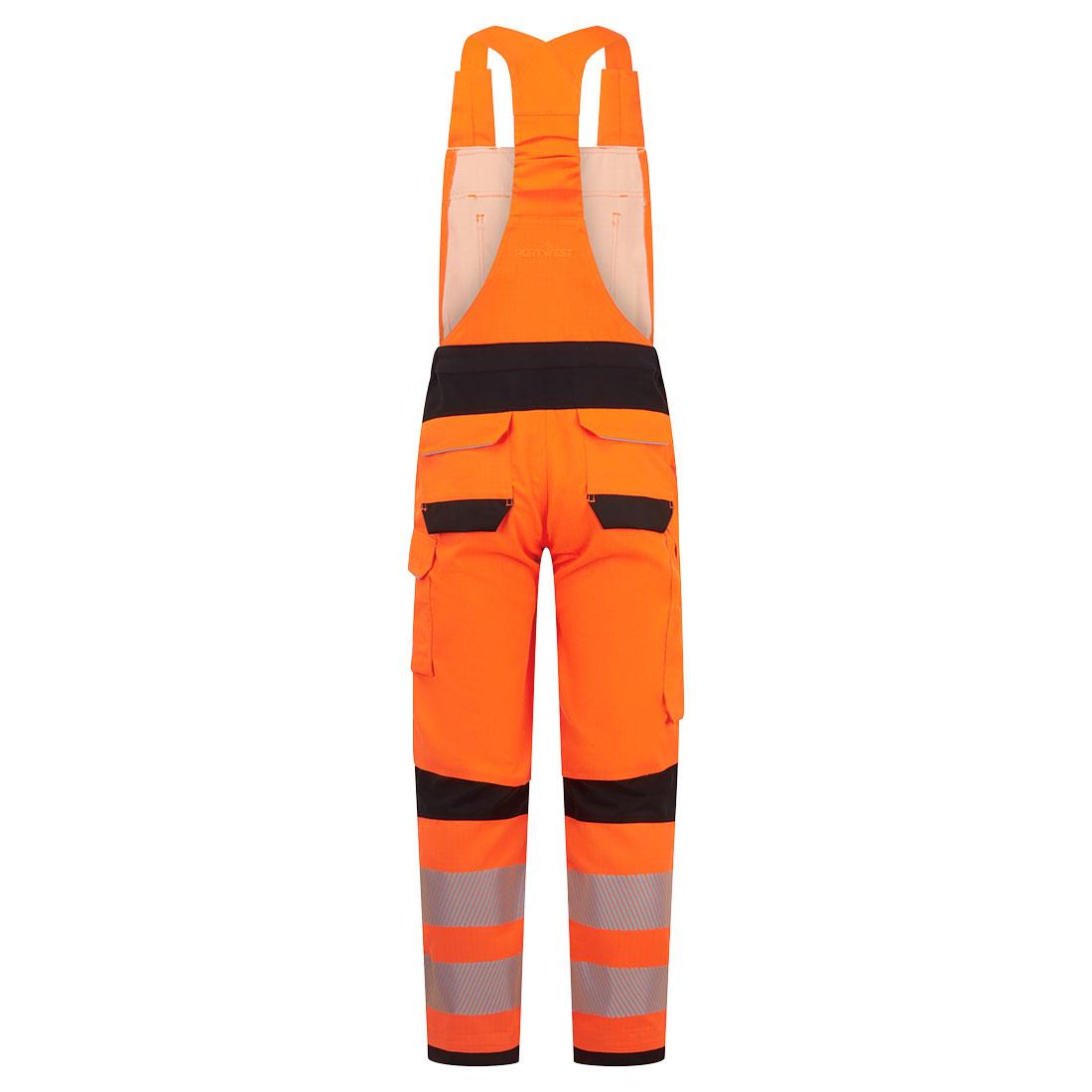 PW3 Modaflame Work HVO Multi-Norm FR Bib and Brace - Safetywear