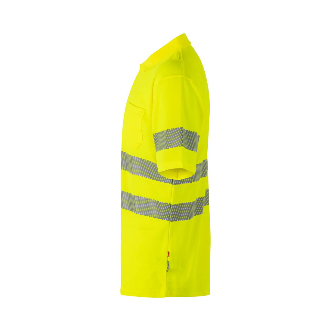 Polo coton à manches courtes, avec bande segmentée - Les vêtements de protection Polo coton à manches courtes, avec bande segmentée - Les vêtements de protection