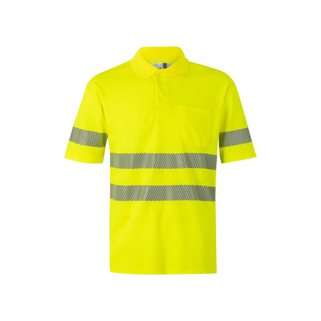 Polo coton à manches courtes, avec bande segmentée - Les vêtements de protection Polo coton à manches courtes, avec bande segmentée - Les vêtements de protection