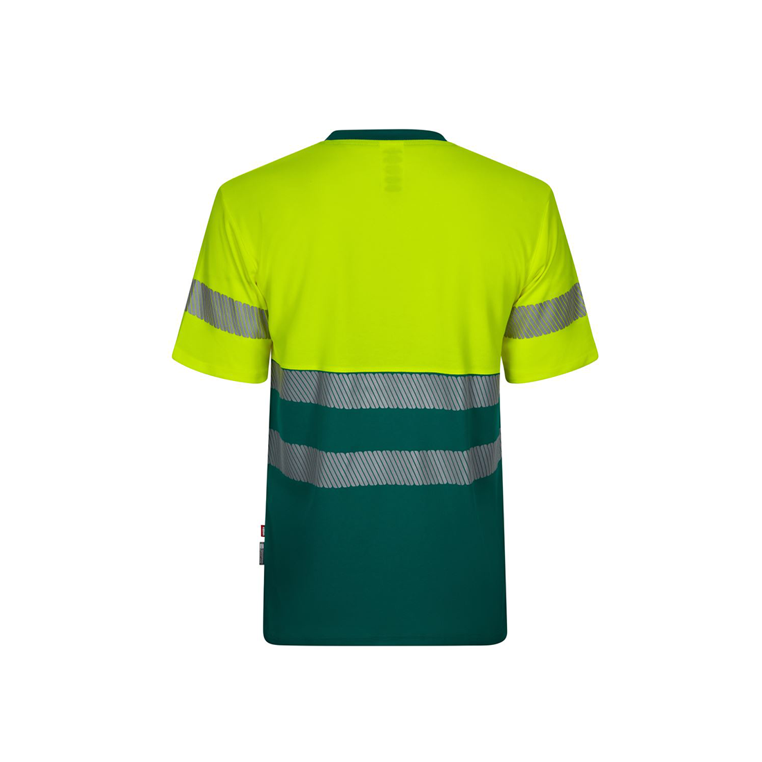 Tricou HiVis bicolor din bumbac, cu bandă segmentată - Imbracaminte de protectie Tricou HiVis bicolor din bumbac, cu bandă segmentată - Imbracaminte de protectie