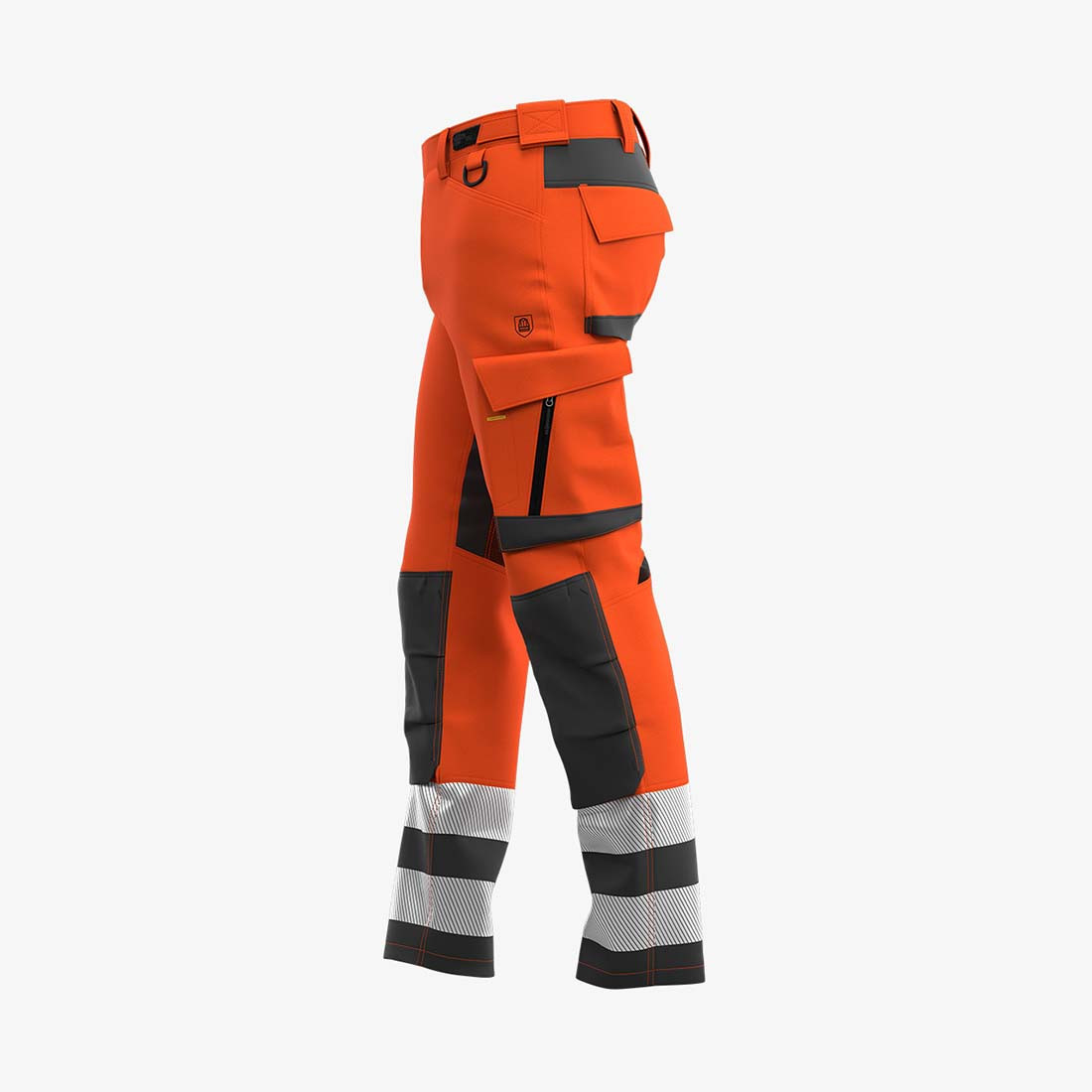 SCUHVTROM Men's HiVis Trousers, Safetywear SafetyOne