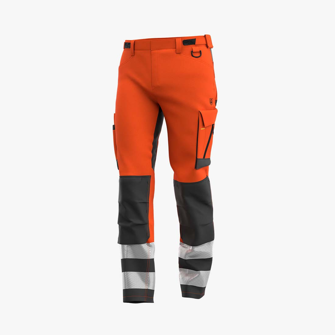 SCUHVTROM Men's HiVis Trousers, Safetywear SafetyOne
