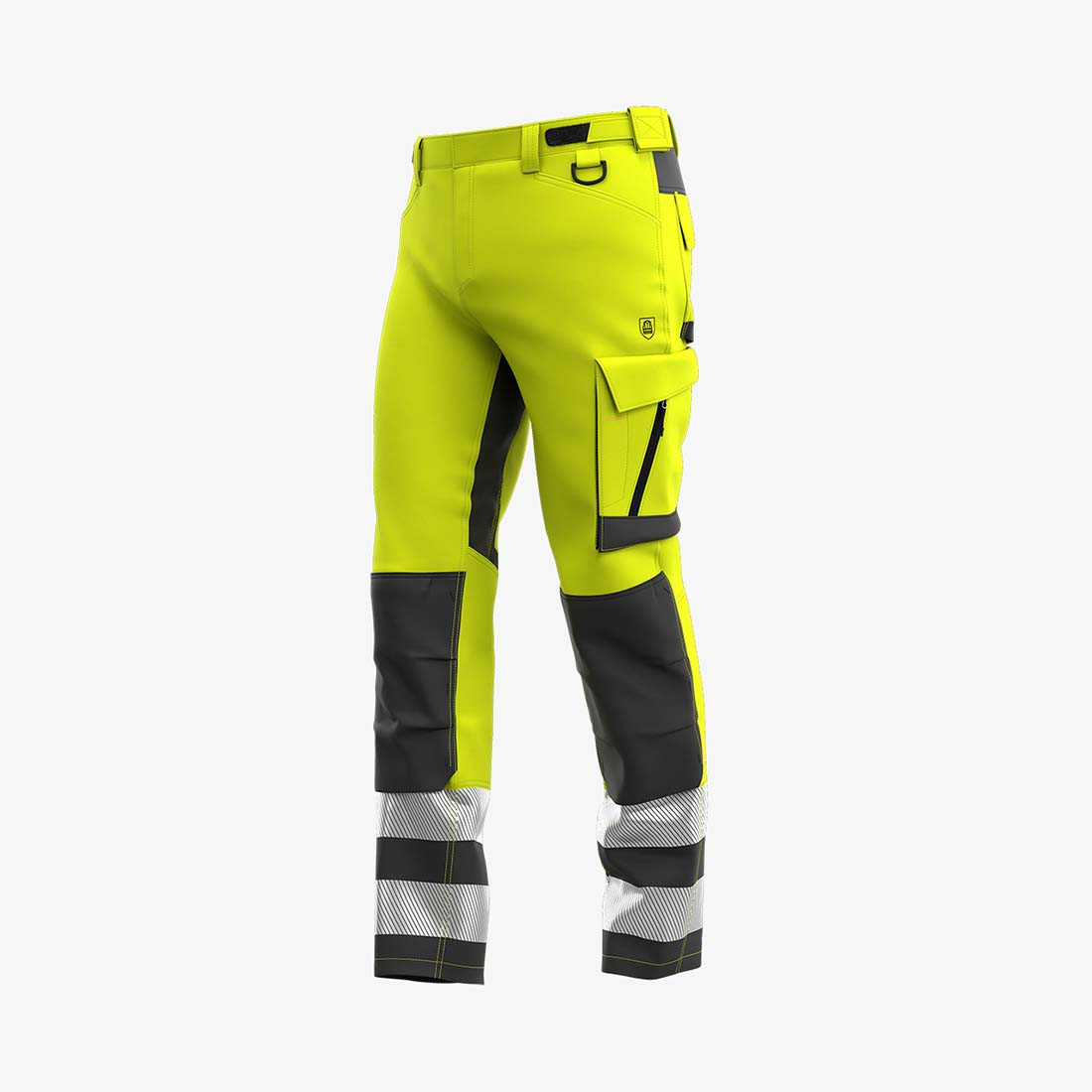 SCUHVTROM Men's HiVis Trousers, Safetywear SafetyOne
