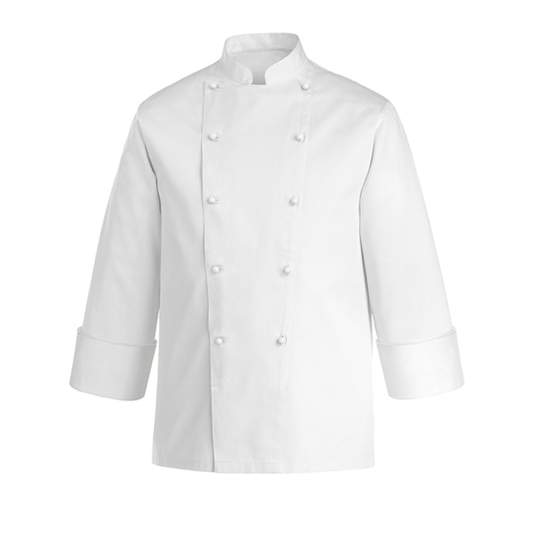 Security Chef's Jacket, LS/100% cotton - Safetywear