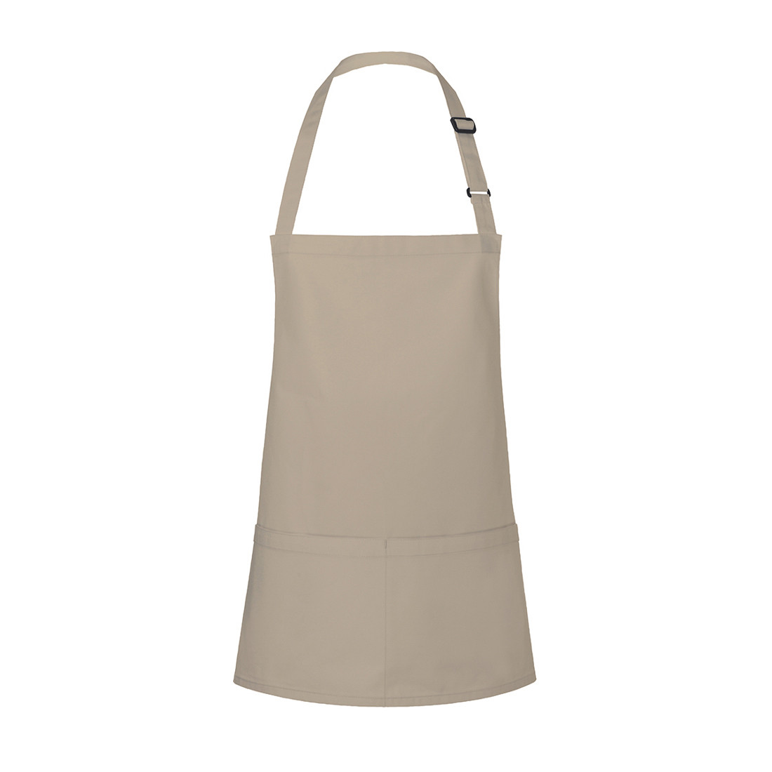 Tablier à bavette court Basic avec boucle et poche - Les vêtements de protection Tablier à bavette court Basic avec boucle et poche - Les vêtements de protection